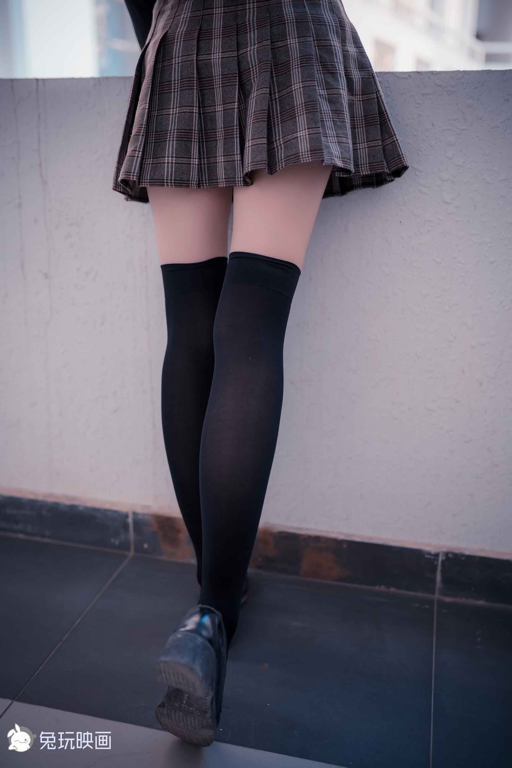 [兔玩映画]B87.008制服裙的绝对领域插图7